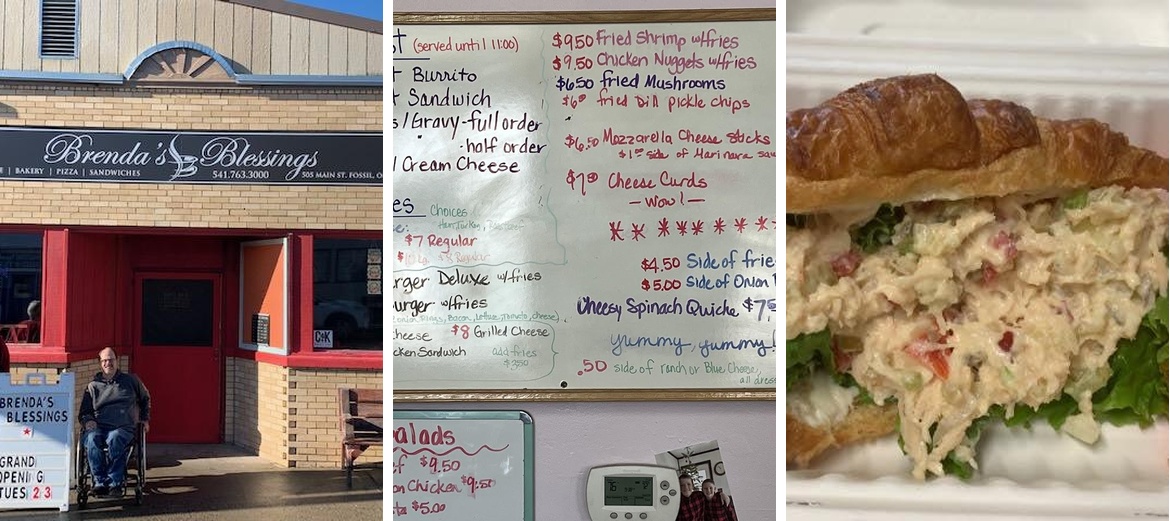 Brenda's Blessings Menu