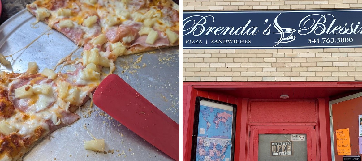 Brenda's Blessings Menu